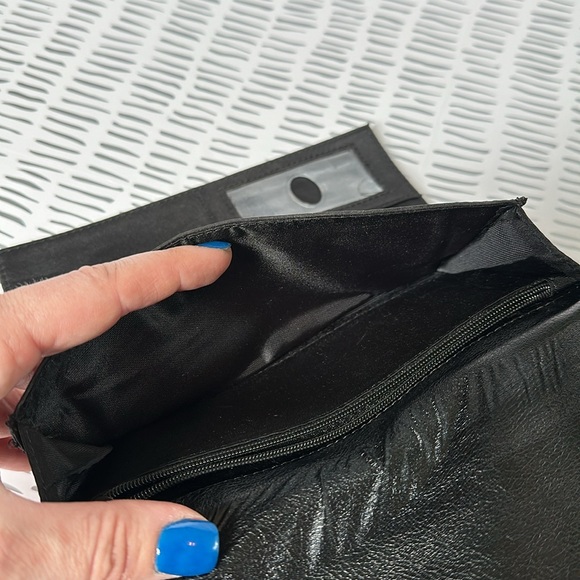 Kathy Van Zealand brown/multicolored 3 fold wallet. 11 slots for c/c & 1 ID slot - Picture 8 of 13